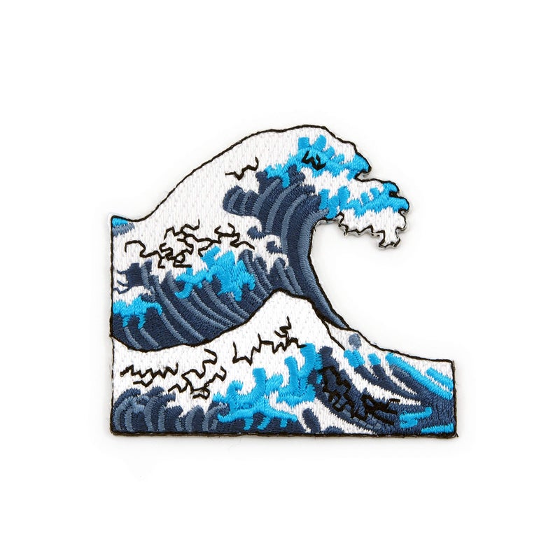 رقعة مطرزة بالكي من Winks For Days Great Ocean Wave